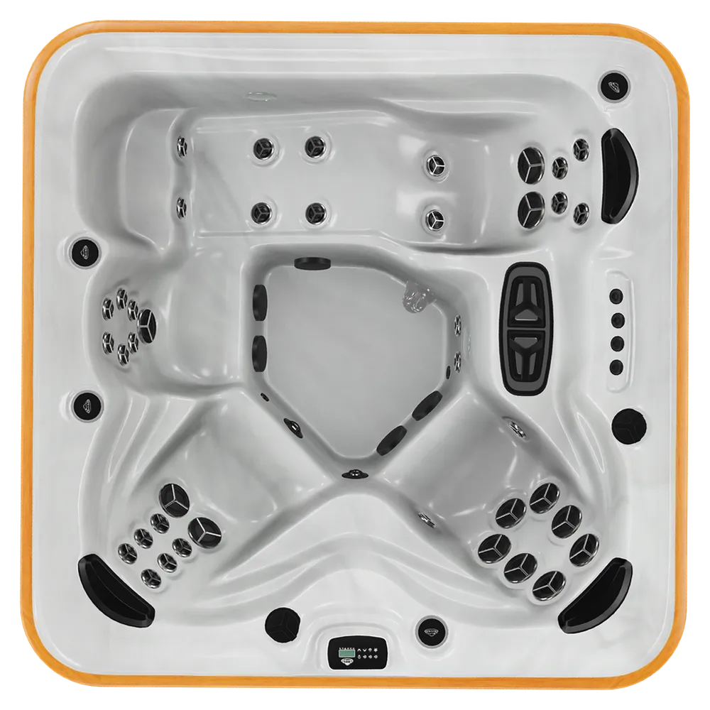 Arctic Spas Cub hot tub, top view