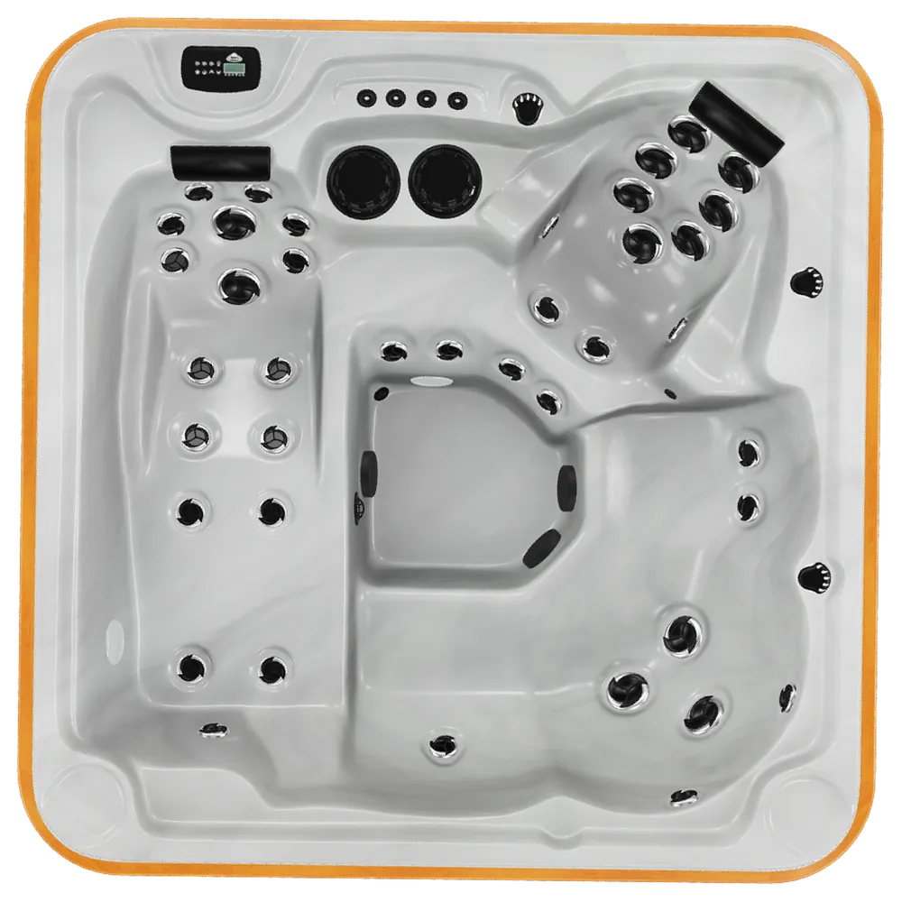 Arctic Spas Eagle hot tub, top view