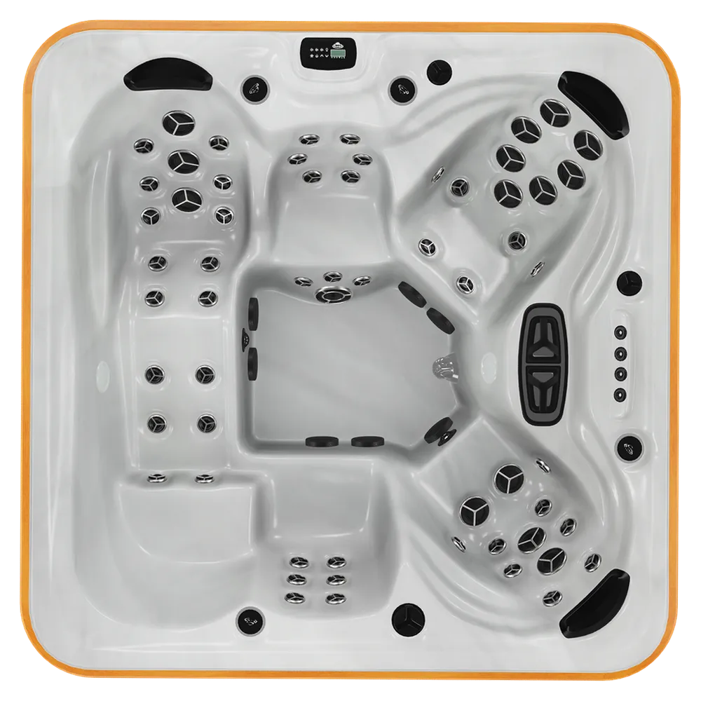 Arctic Spas Kodiak hot tub, top view