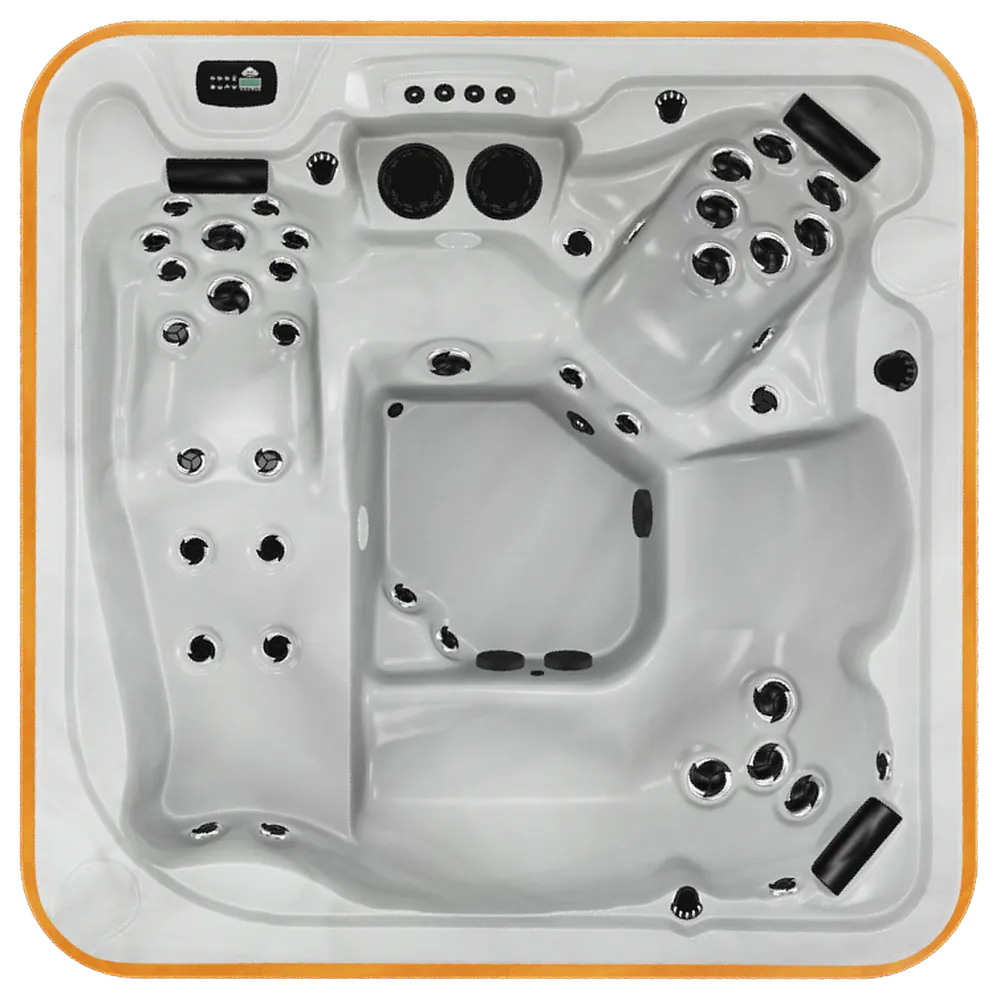 Arctic Spas Mustang hot tub, top view