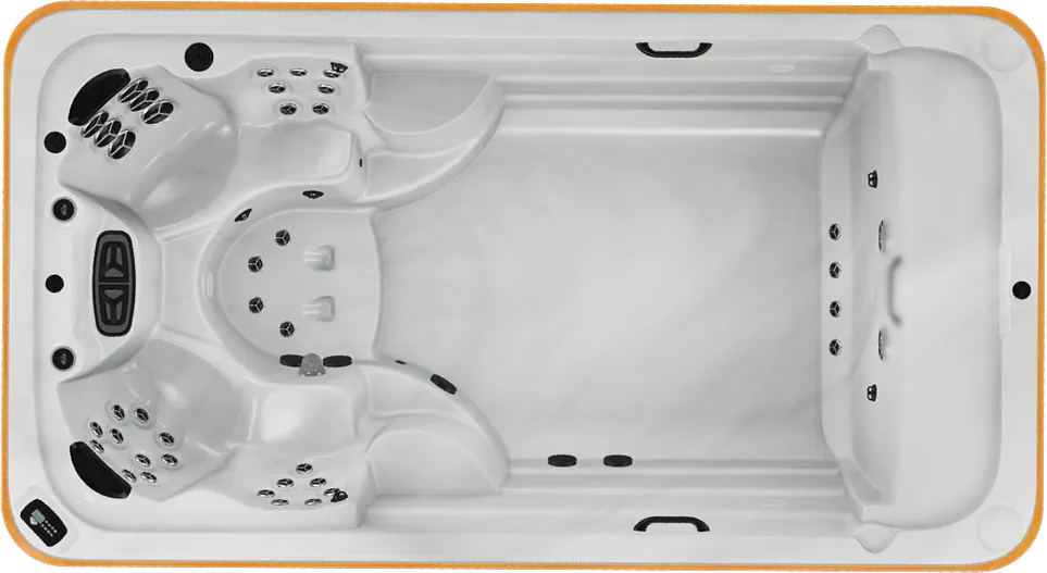 Arctic Spas Okanagan swim spa, top view