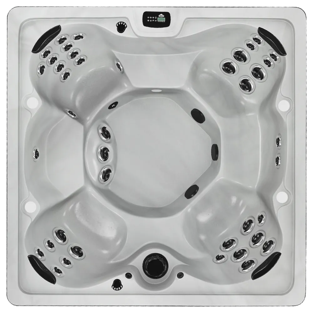 Arctic Spas Orion hot tub, top view