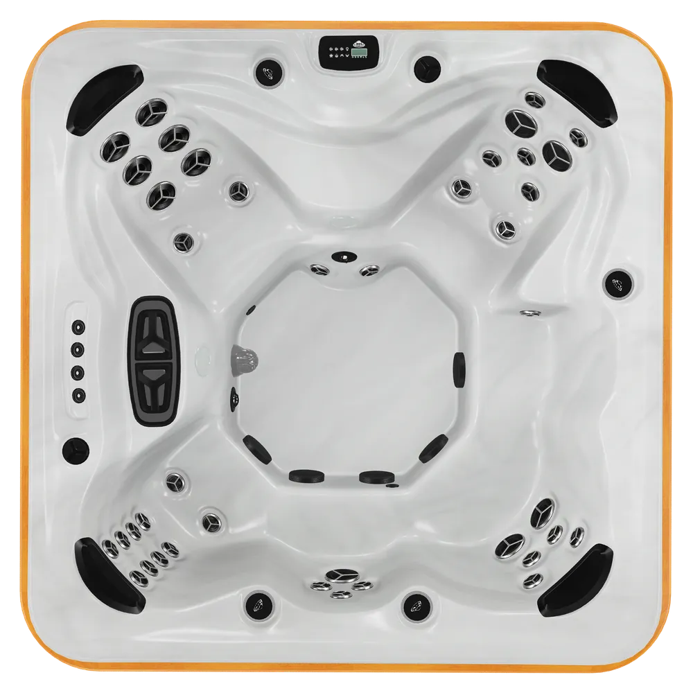 Arctic Spas Yukon hot tub, top view